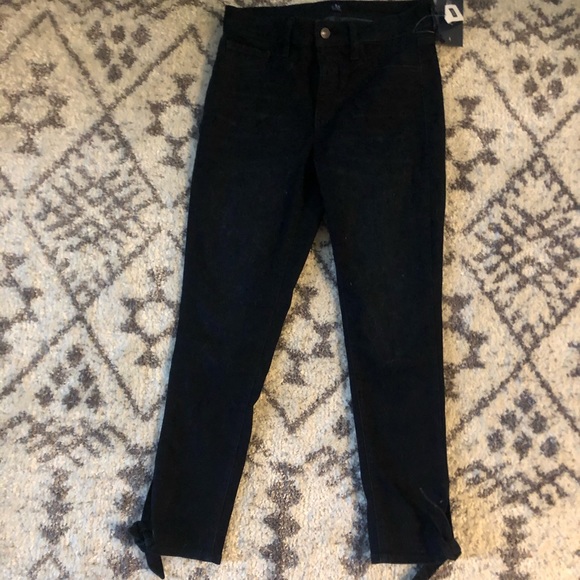 GAP indigo/dark wash tie ankle jeans - Picture 4 of 8